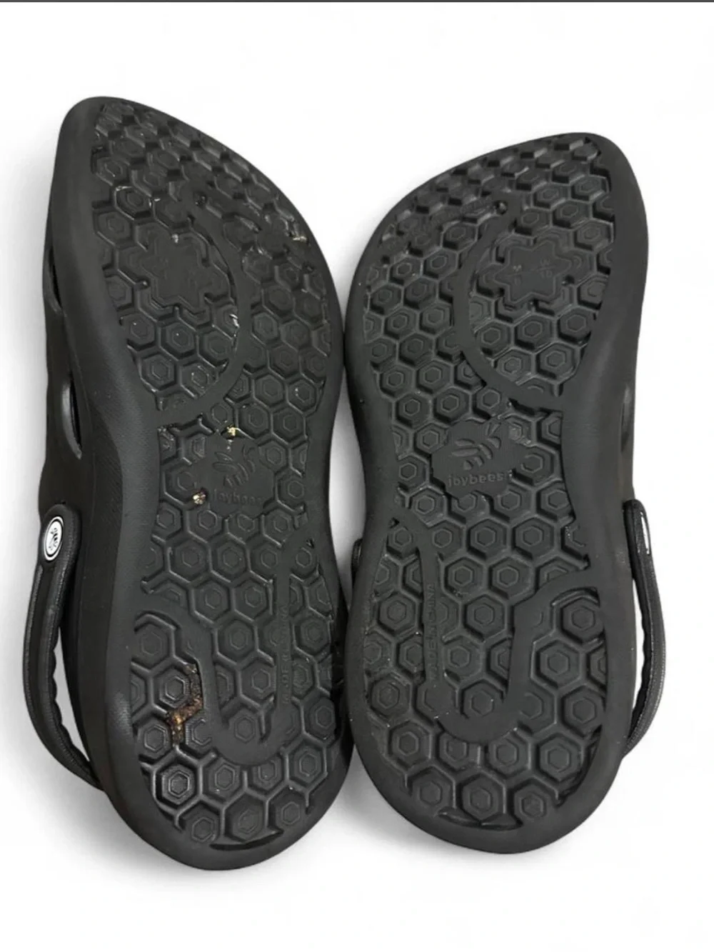 Joybees Black Ventilated Slip-On Clogs